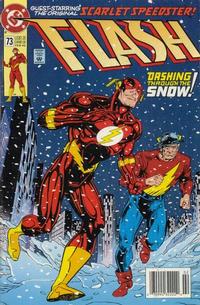 Cover Thumbnail for Flash (DC, 1987 series) #73 [Newsstand]