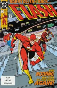 Cover Thumbnail for Flash (DC, 1987 series) #75 [Direct]
