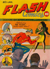 Cover for Flash Comics (DC, 1940 series) #1