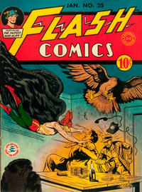 Cover for Flash Comics (DC, 1940 series) #25