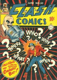Cover for Flash Comics (DC, 1940 series) #30