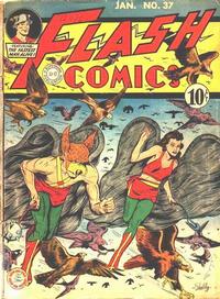 Cover Thumbnail for Flash Comics (DC, 1940 series) #37