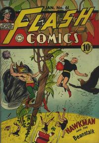 Cover for Flash Comics (DC, 1940 series) #61