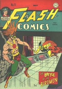 Cover Thumbnail for Flash Comics (DC, 1940 series) #71