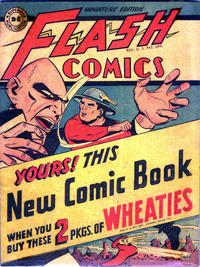 Cover Thumbnail for Flash Comics [Wheaties Miniature Edition] (DC, 1947 series) 