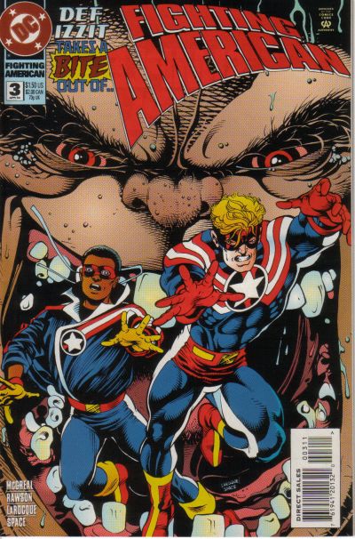 Cover for Fighting American (DC, 1994 series) #3