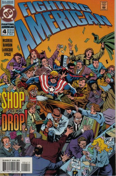 Cover for Fighting American (DC, 1994 series) #4