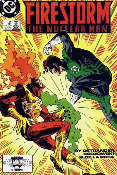 Cover for Firestorm the Nuclear Man (DC, 1987 series) #66 [Newsstand]