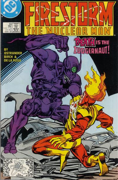 Cover for Firestorm the Nuclear Man (DC, 1987 series) #69 [Direct]