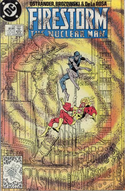 Cover for Firestorm the Nuclear Man (DC, 1987 series) #75 [Direct]