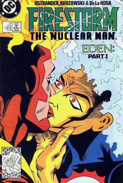 Cover for Firestorm the Nuclear Man (DC, 1987 series) #77 [Direct]