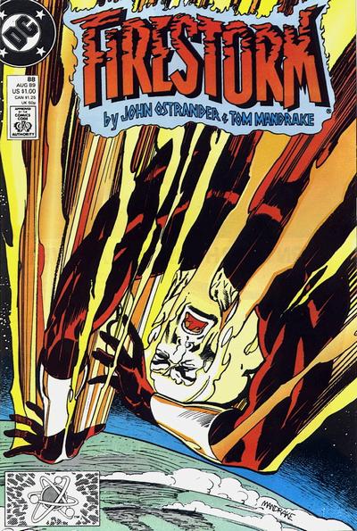 Cover for Firestorm the Nuclear Man (DC, 1987 series) #88 [Direct]