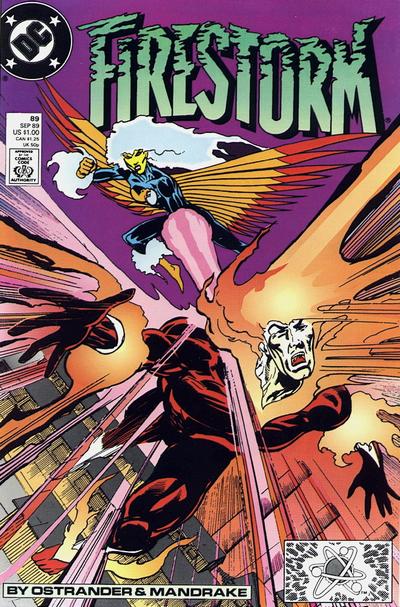 Cover for Firestorm the Nuclear Man (DC, 1987 series) #89 [Direct]