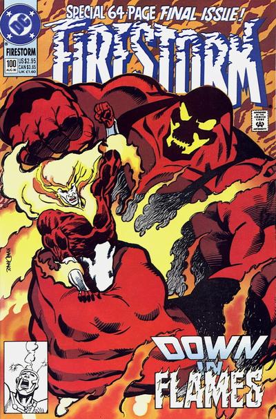Cover for Firestorm (DC, 1990 series) #100 [Direct]