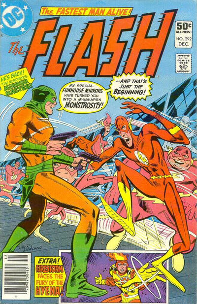 Cover for The Flash (DC, 1959 series) #292 [Newsstand]