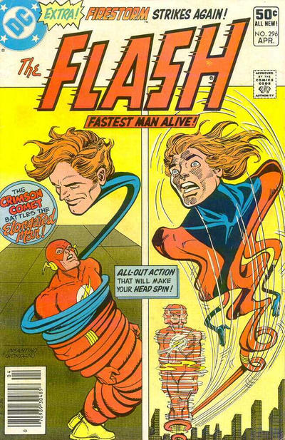 Cover for The Flash (DC, 1959 series) #296 [Newsstand]