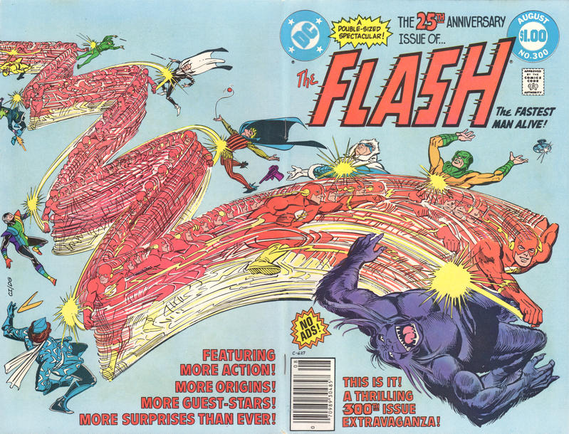 Cover for The Flash (DC, 1959 series) #300 [Newsstand]