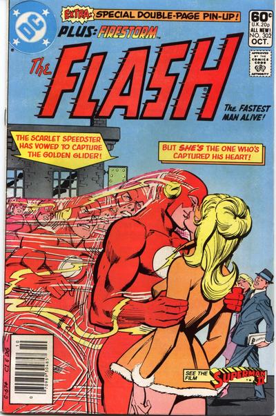 Cover for The Flash (DC, 1959 series) #302 [Newsstand]