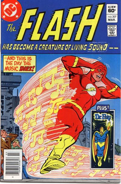 Cover for The Flash (DC, 1959 series) #307 [Newsstand]
