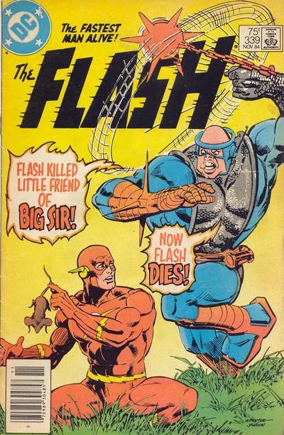 Cover for The Flash (DC, 1959 series) #339 [Newsstand]