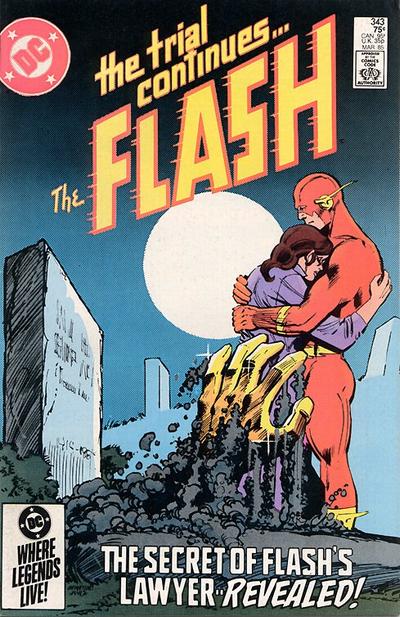 Cover for The Flash (DC, 1959 series) #343 [Direct]