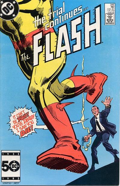 Cover for The Flash (DC, 1959 series) #346 [Direct]