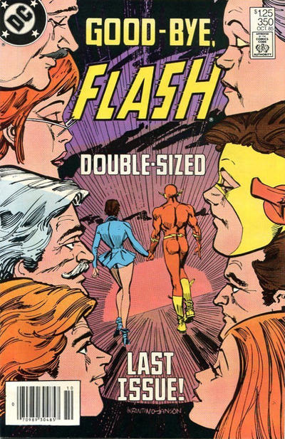 Cover for The Flash (DC, 1959 series) #350 [Newsstand]