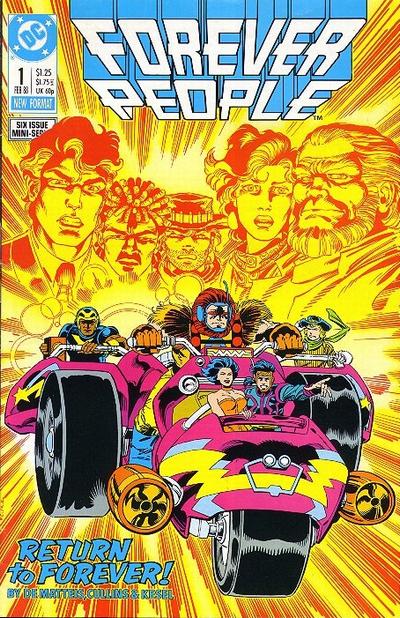 Cover for Forever People (DC, 1988 series) #1