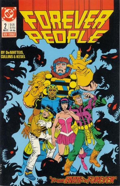 Cover for Forever People (DC, 1988 series) #2