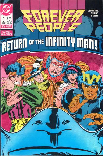 Cover for Forever People (DC, 1988 series) #5