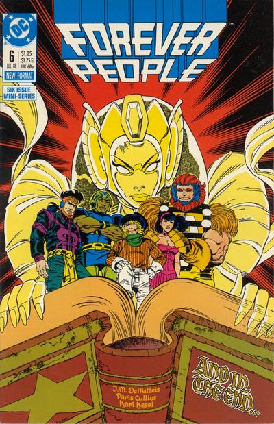 Cover for Forever People (DC, 1988 series) #6