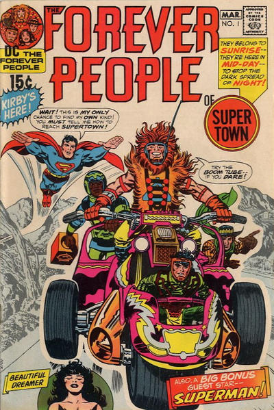 Cover for The Forever People (DC, 1971 series) #1