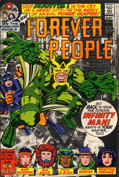 Cover for The Forever People (DC, 1971 series) #2