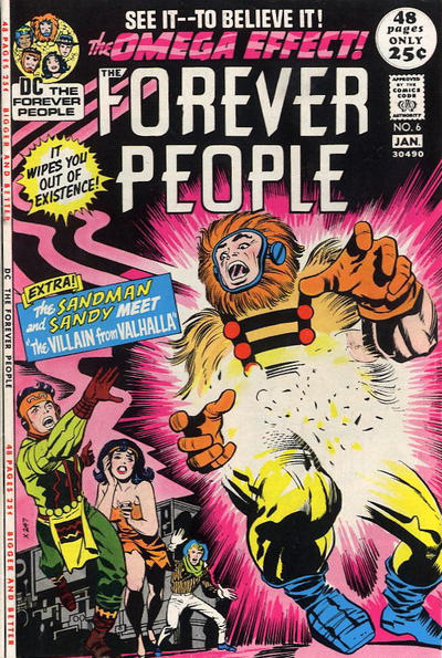 Cover for The Forever People (DC, 1971 series) #6