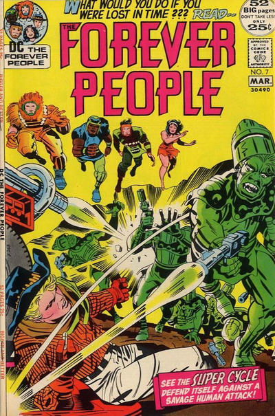 Cover for The Forever People (DC, 1971 series) #7