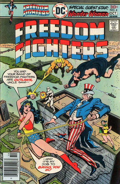Cover for Freedom Fighters (DC, 1976 series) #4