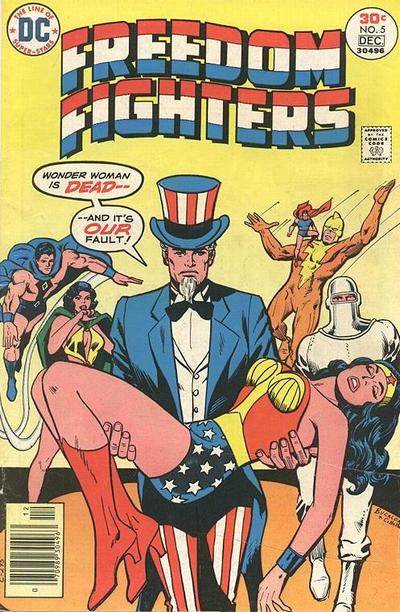 Cover for Freedom Fighters (DC, 1976 series) #5