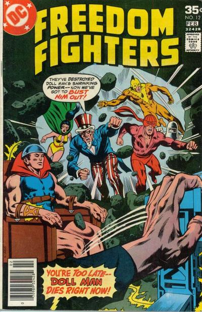 Cover for Freedom Fighters (DC, 1976 series) #12