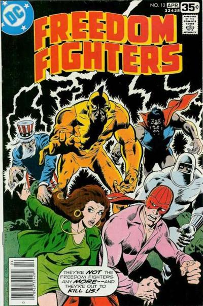 Cover for Freedom Fighters (DC, 1976 series) #13