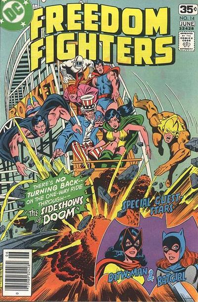 Cover for Freedom Fighters (DC, 1976 series) #14