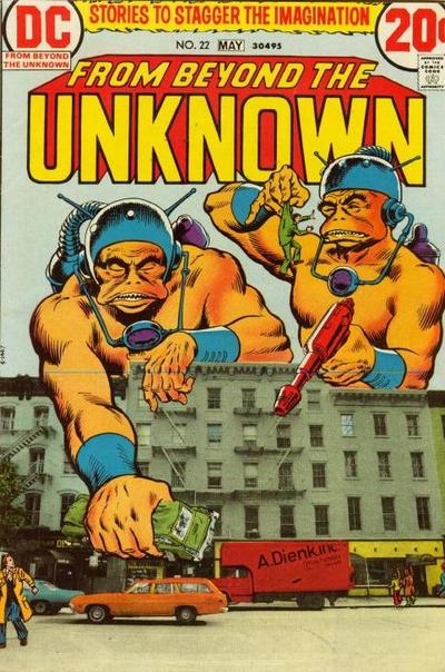 Cover for From beyond the Unknown (DC, 1969 series) #22