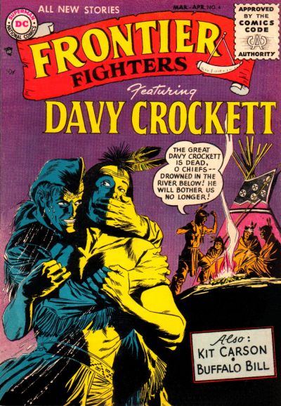 Cover for Frontier Fighters (DC, 1955 series) #4