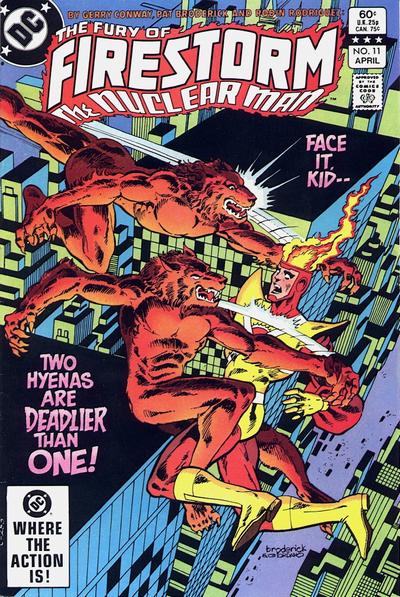 Cover for The Fury of Firestorm (DC, 1982 series) #11 [Direct]