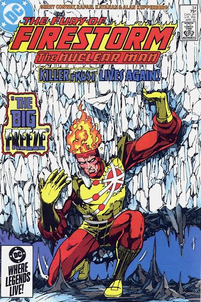 Cover for The Fury of Firestorm (DC, 1982 series) #34 [Direct]