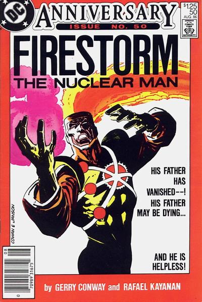 Cover for The Fury of Firestorm (DC, 1982 series) #50 [Newsstand]
