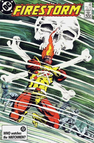 Cover for The Fury of Firestorm (DC, 1982 series) #57 [Direct]