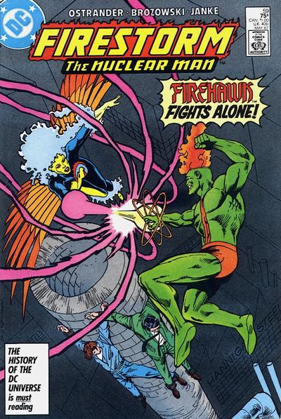 Cover for The Fury of Firestorm (DC, 1982 series) #59 [Direct]