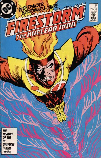 Cover for The Fury of Firestorm (DC, 1982 series) #60 [Direct]