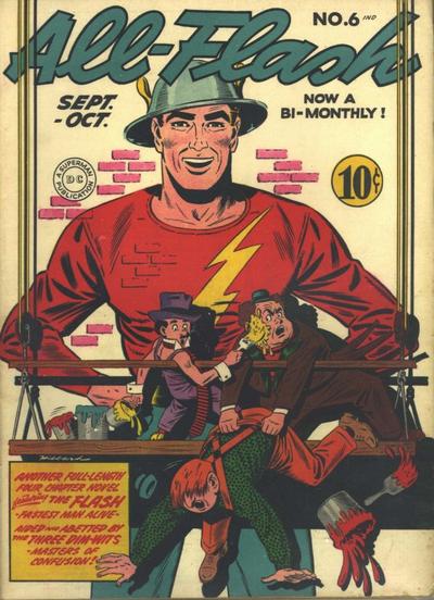 Cover for All-Flash (DC, 1941 series) #6