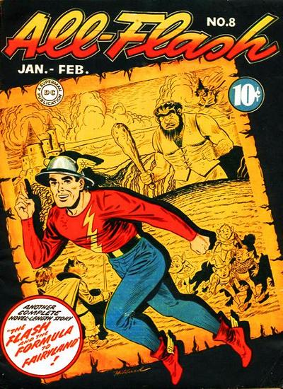 Cover for All-Flash (DC, 1941 series) #8